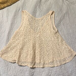 Lace tank